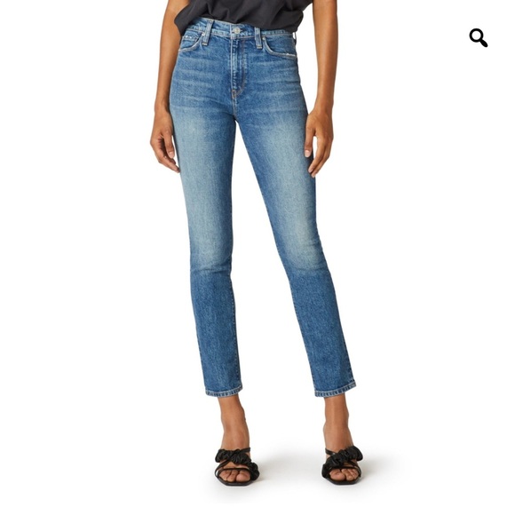 Hudson Holly Straight Blue Jeans - Picture 1 of 4